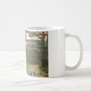 Gesegnet durch der Libanon-Tasse Tasse