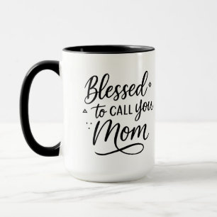 Gesegnet, euch Mama zu nennen - Geschenk für Mama Tasse