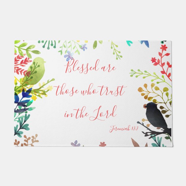 gesegnet fußmatte (Vorderseite)