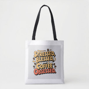 Gesegnet, gestresst und mit Kaffee besessener Tell
