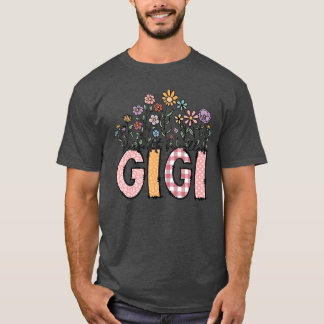 Gesegnet Gigi Floral Muttertag Freundin genannt we T-Shirt