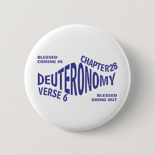 Gesegnet Going&Coming Eng Button (Vorderseite)