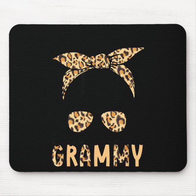 Gesegnet, Grammy Leopard genannt zu werden, unorde Mousepad (Vorne)