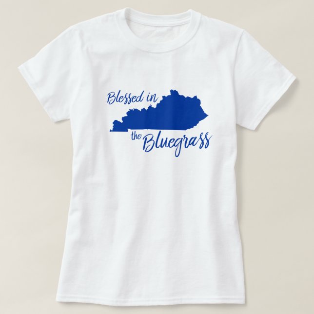 Gesegnet im Bluegrass T-Shirt (Design vorne)