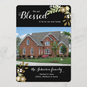 Gesegnet in New Zuhause Ankündigung