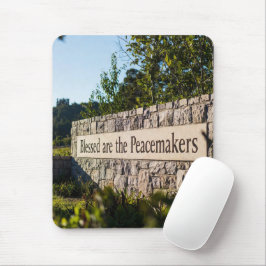 Gesegnet ist die Friedfertigen MousePad