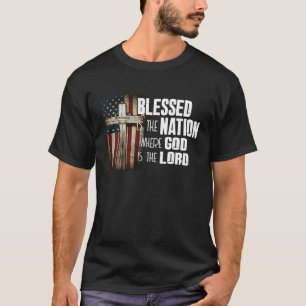 Gesegnet ist die Nation, deren Gott der Herr ist C T-Shirt