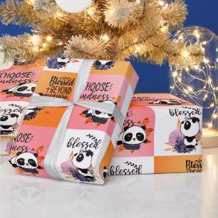 Gesegnet jenseits von Maß; gesegnet, Güte wählen Geschenkpapier