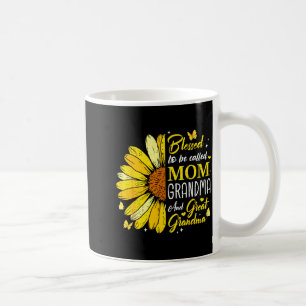 Gesegnet, Mama, Oma, Ur-Oma genannt zu werden Kaffeetasse