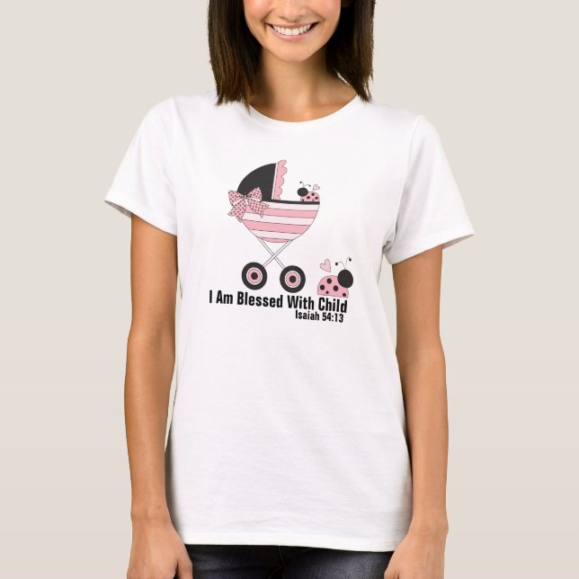 Gesegnet mit Kind*** T - Shirt für Frauen (Vorderseite)