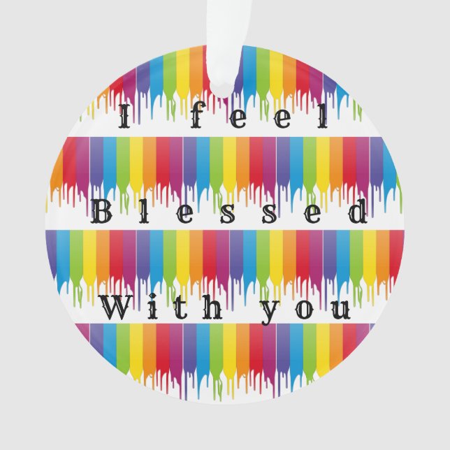 gesegnet ornament (Vorderseite)