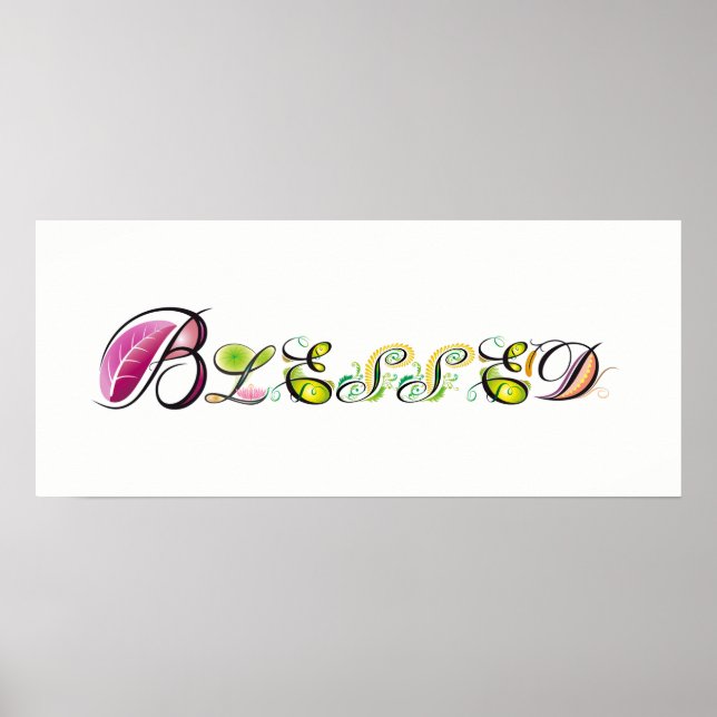 Gesegnet - Poster (Vorne)