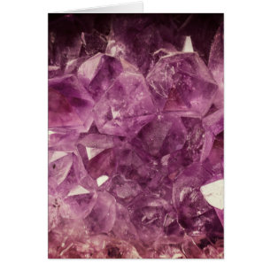 Gesegnet sei Amethyst Druzy Macro Fotografie