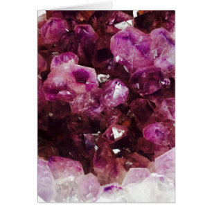 Gesegnet sei Amethyst Druzy Macro Fotografie