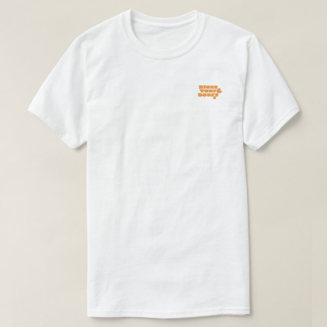 Gesegnet Sei Dein Herz T-Shirt (Design vorne)
