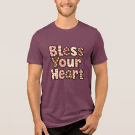 Gesegnet sei Dein Herz Tri-Blend Shirt