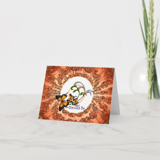 gesegnet seien Sie Ermutigung Karte (Vorderseite)