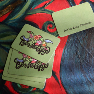 "Gesegnet sein" Triple Moon Bloom Mitteilungskarte