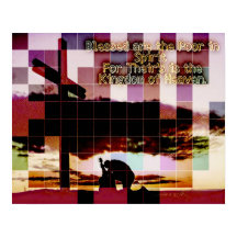 Gesegnet sind die Armen im Geist Poster