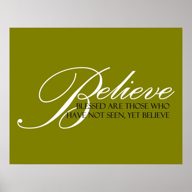 Gesegnet sind die poster (Vorne)