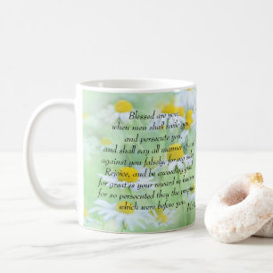 Gesegnet sind die Verfolgten - Matthew 5:11,12 Tasse