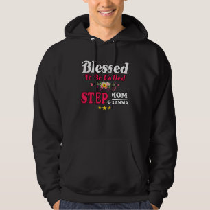 Gesegnet, Stiefmutter Oma genannt zu werden Süße M Hoodie
