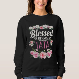 Gesegnet, Tata zu Weihnachten Oma Oma genannt zu w Sweatshirt