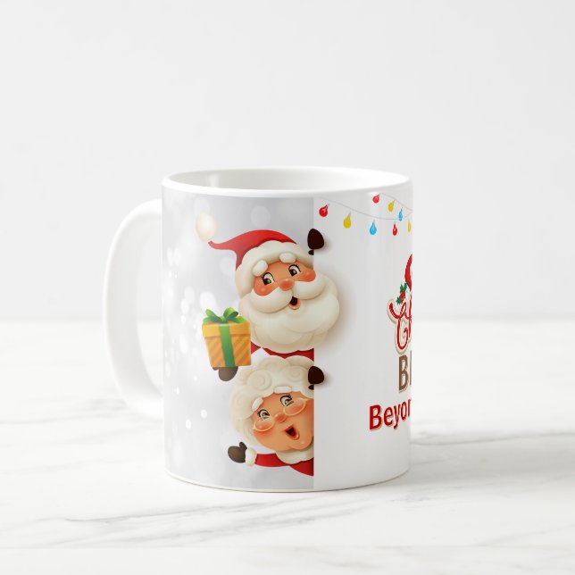 Gesegnet über die Tasse (Vorderseite Links)