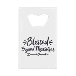 Gesegnet über Maßnahmen Evangelische Redewendungen Geldbeutel Flaschenöffner