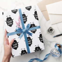 Gesegnet und gebart geschenkpapier