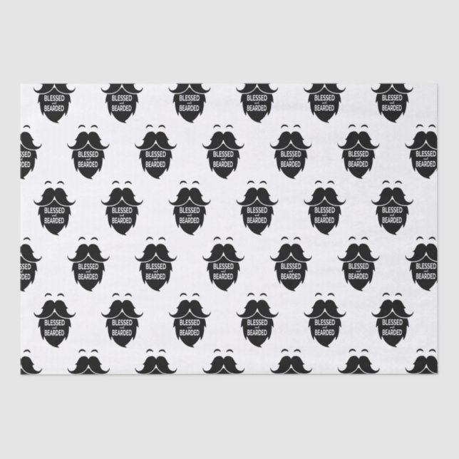 Gesegnet und gebart seidenpapier (Vorderseite)