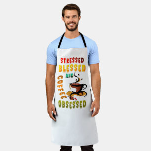 gesegnet und getrunken schürze