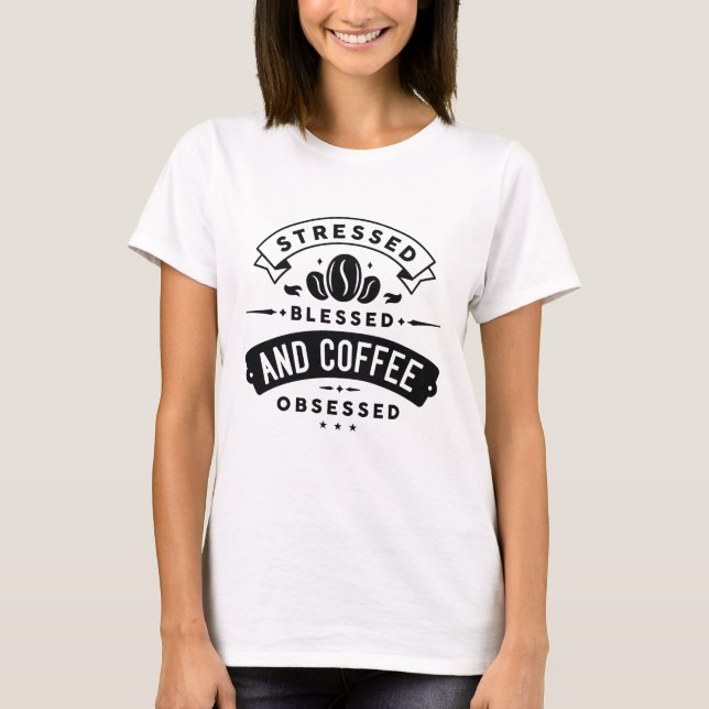 gesegnet und getrunken T-Shirt (Vorderseite)