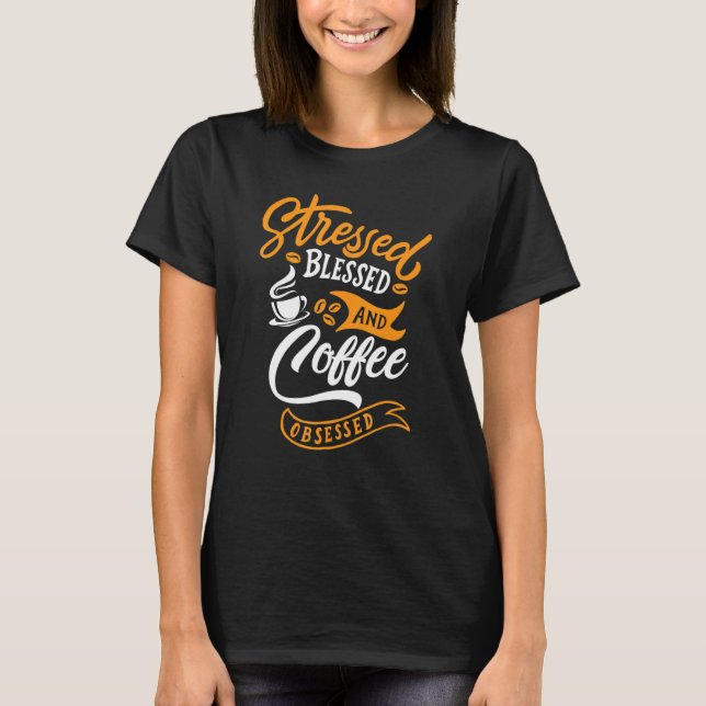 gesegnet und getrunken T-Shirt (Vorderseite)