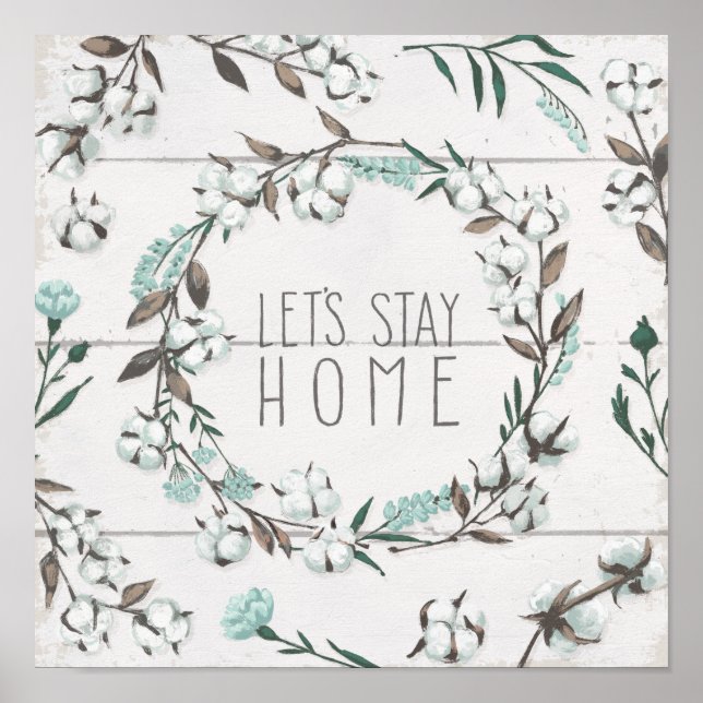 Gesegnet VII | Lasst uns Zuhause Bleibe Poster (Vorne)