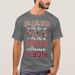 Gesegnet von Gott verwöhnt von meinem Ehemann gesc T-Shirt