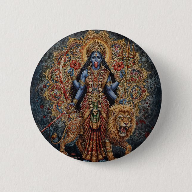 Gesegnet von Kali Button (Vorderseite)