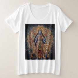 Gesegnet von Kali Große Größe T-Shirt