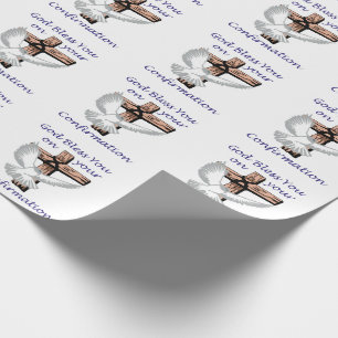 Gesegnete Bestätigung Geschenkpapier
