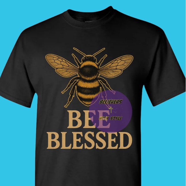 Gesegnete Biene - Christlich T-Shirt (Von Creator hochgeladen)