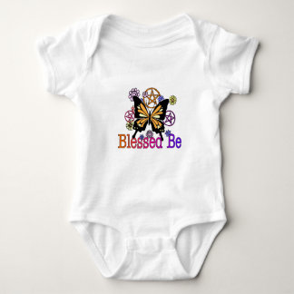 gesegnete Blumen Baby Strampler