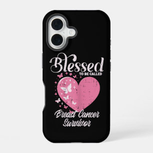 Gesegnete Brustkrebs-Überlebende-Aufmerksamkeits-C iPhone 16 Hülle