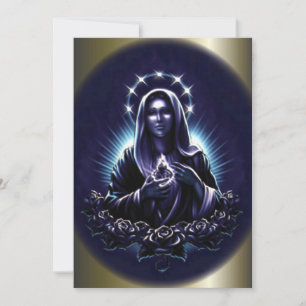 Gesegnete Jungfrau Maria und Lila Rose