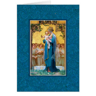 Gesegnete Jungfrau-Mary-Engel katholisch