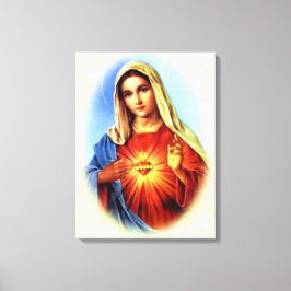 Gesegnete Jungfrau Mary - Gottesmutter Leinwanddruck