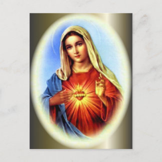 Gesegnete Jungfrau Mary - Gottesmutter Postkarte