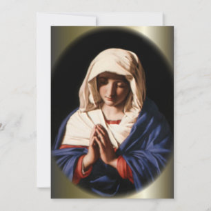 Gesegnete Jungfrau Mary im Gebet