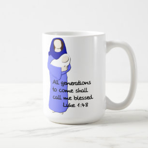 Gesegnete Jungfrau-Mary-Kaffeetasse Tasse