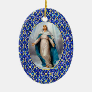 Gesegnete Jungfrau Mary Keramik Ornament