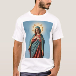 Gesegnete Jungfrau Mary Men's Tee Shirt